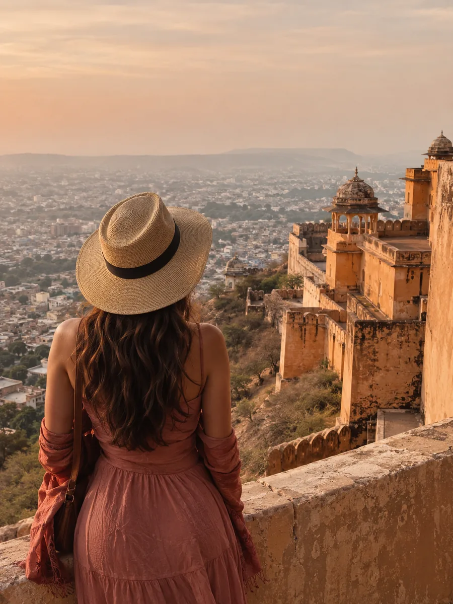 View at Nahargarh Fort